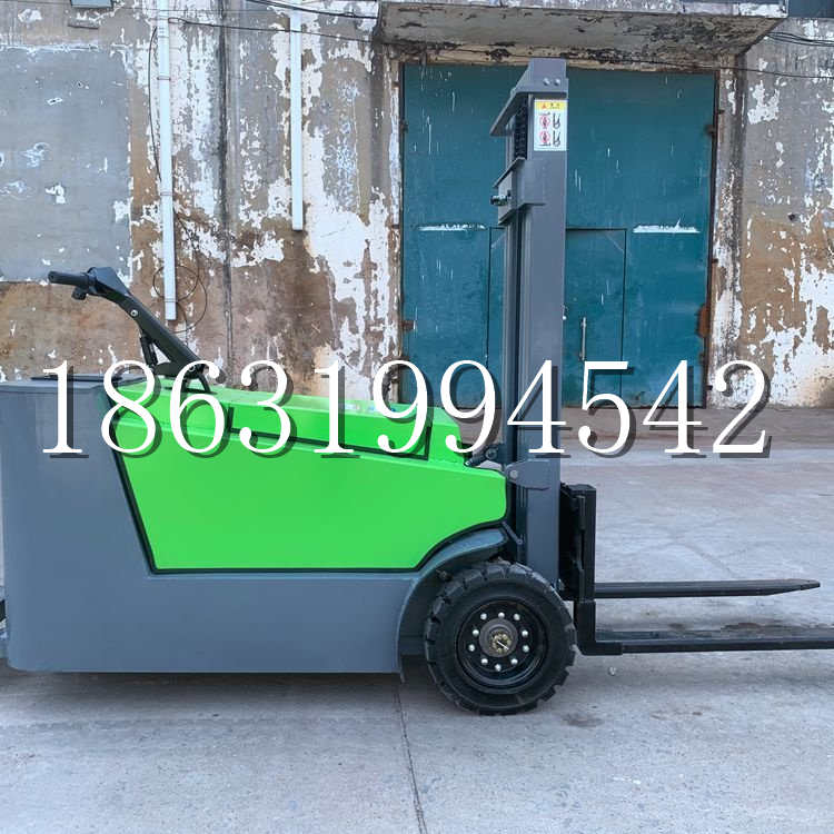 北投区小型电动叉车1吨2吨步行站驾式电瓶堆高充电装卸车液压升降车铲车